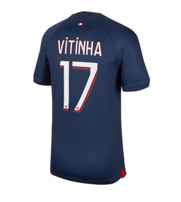 Paris Saint-Germain Vitinha Ferreira #17 Replika Hjemmebanetrøje 2023-24 Kortærmet